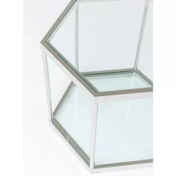 KARE Design Couchtisch Comb Silber 45- Tische