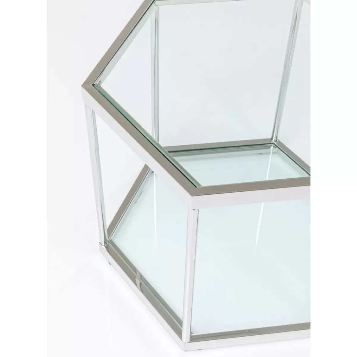 KARE Design Couchtisch Comb Silber 45- Tische