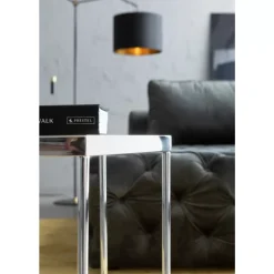 KARE Design Couchtisch Comb Silber 45- Tische