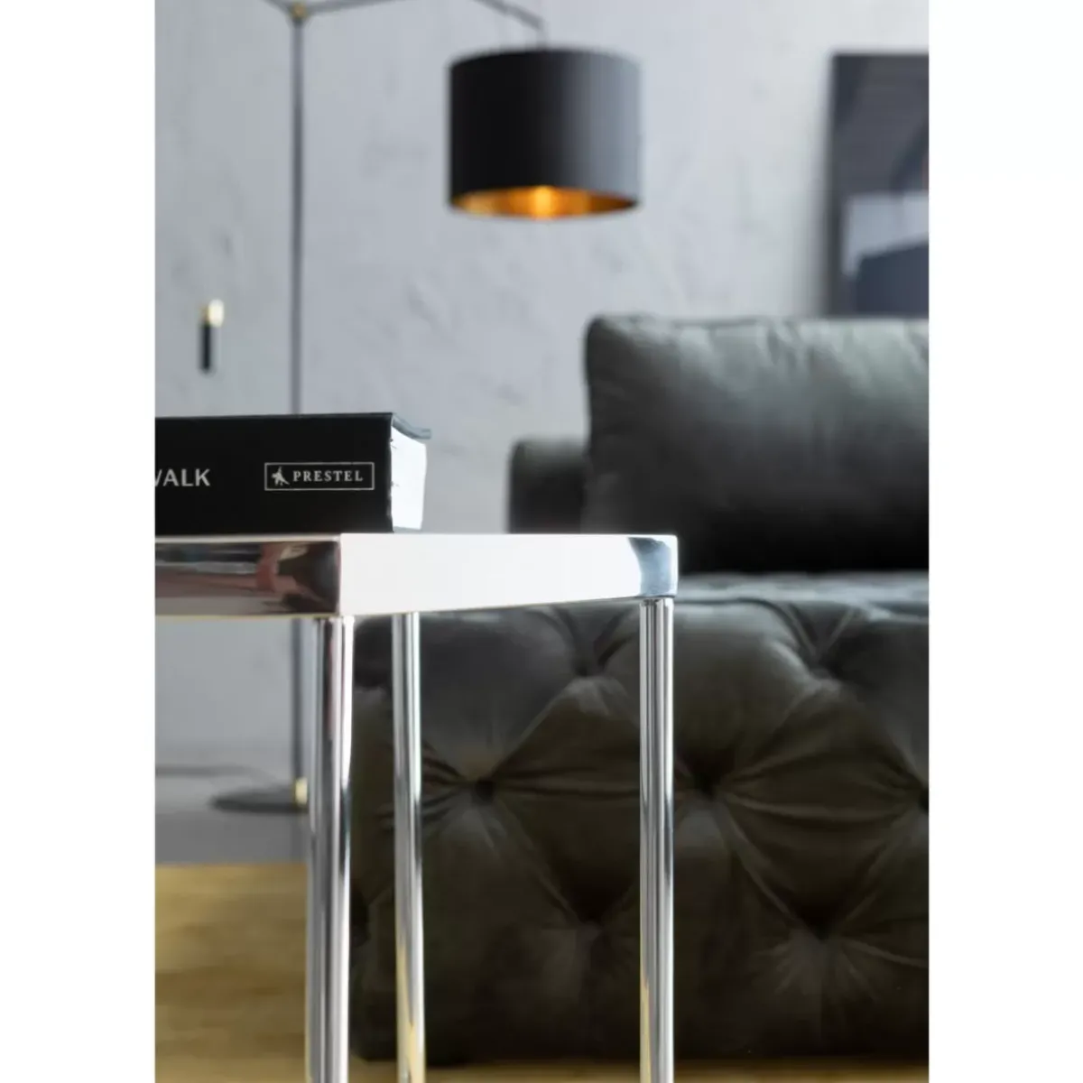 KARE Design Couchtisch Comb Silber 45- Tische