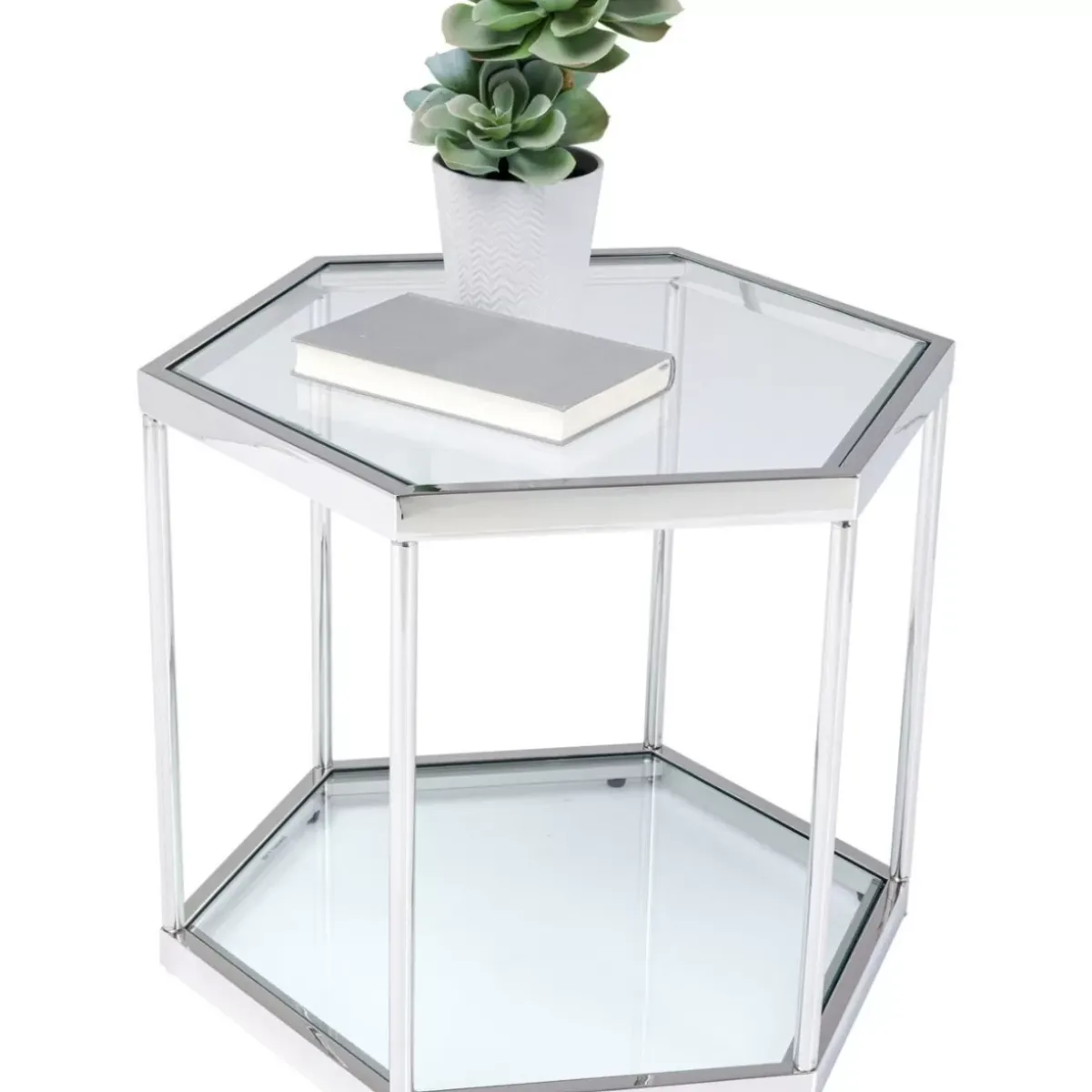 KARE Design Couchtisch Comb Silber 45- Tische