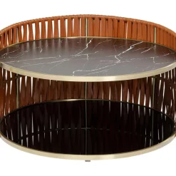 KARE Design Couchtisch Copper O86Cm- Tische