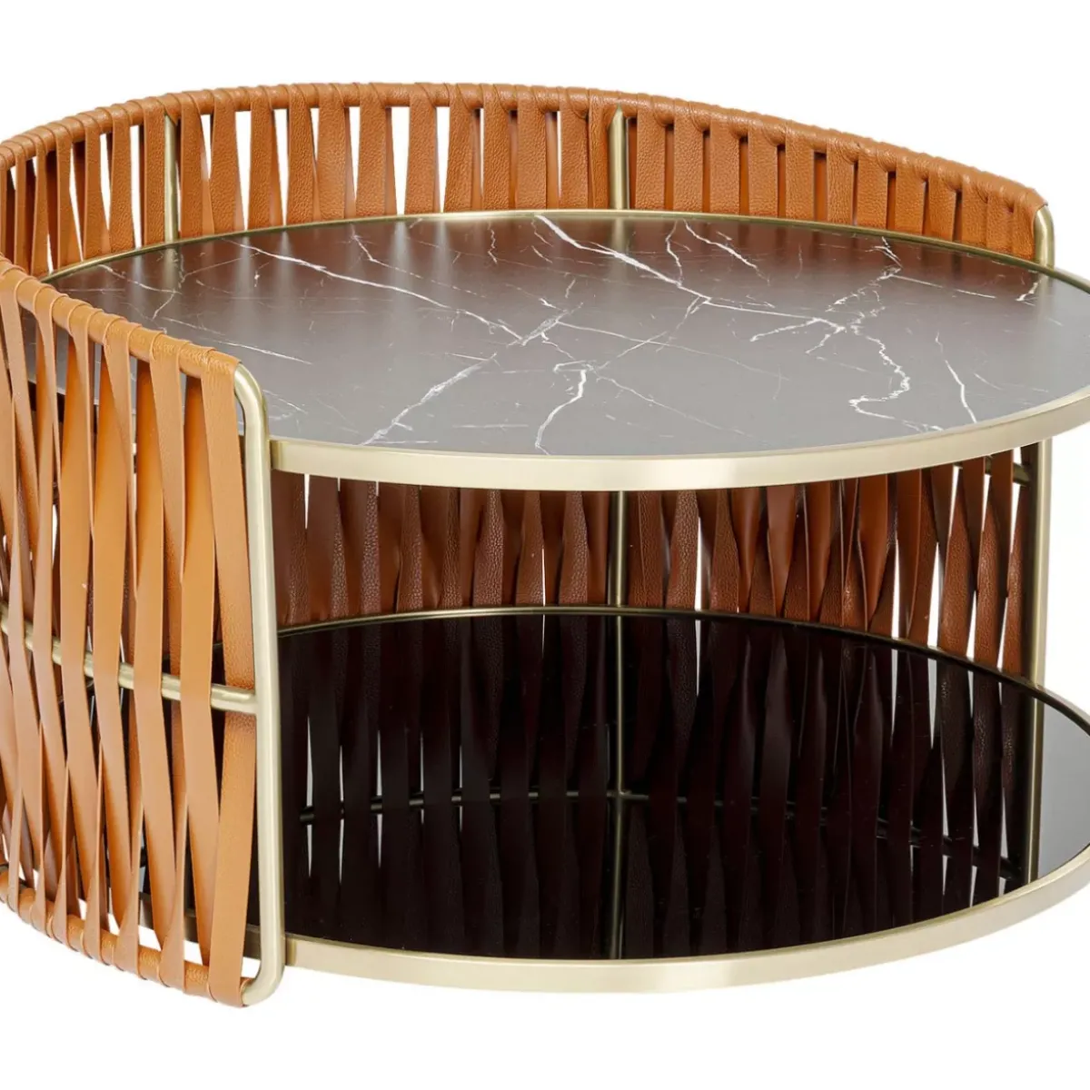 KARE Design Couchtisch Copper O86Cm- Tische