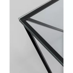 KARE Design Couchtisch Cristallo Schwarz 80X80Cm- Tische