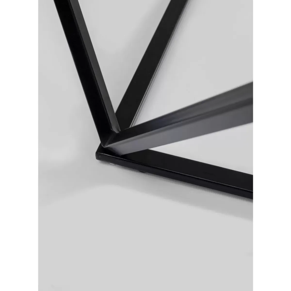 KARE Design Couchtisch Cristallo Schwarz 80X80Cm- Tische