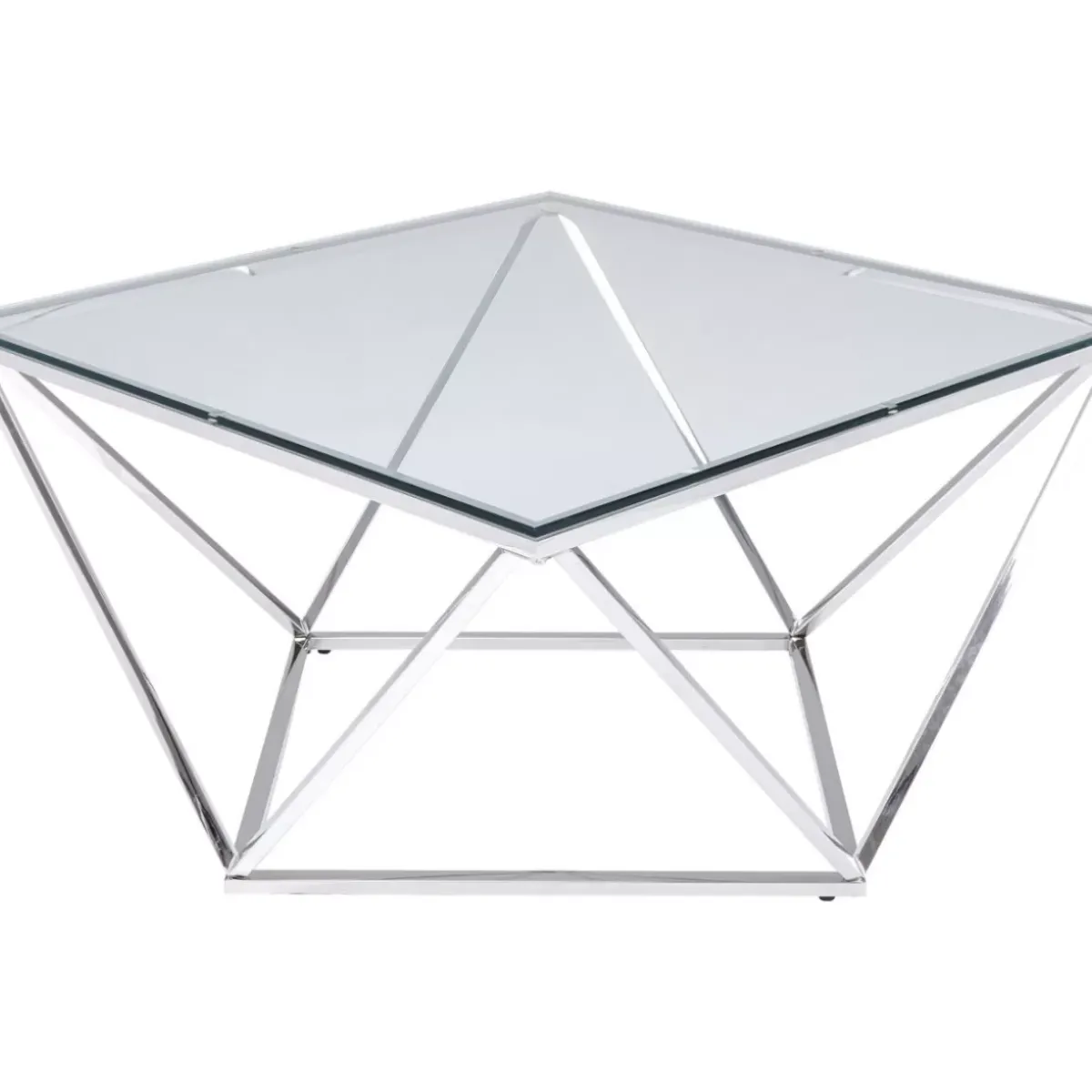 KARE Design Couchtisch Cristallo 80X80- Tische