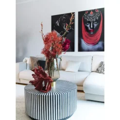 KARE Design Couchtisch Electra O75Cm- Tische