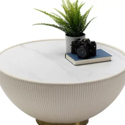 KARE Design Couchtisch Endless Vegas Weis O71Cm- Tische