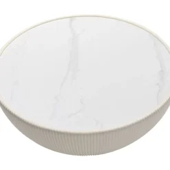 KARE Design Couchtisch Endless Vegas Weis O71Cm- Tische