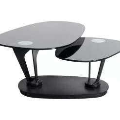 KARE Design Couchtisch Franklin Schwarz 150X58Cm- Tische