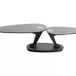 KARE Design Couchtisch Franklin Schwarz 150X58Cm- Tische