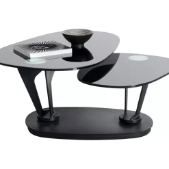 KARE Design Couchtisch Franklin Schwarz 150X58Cm- Tische