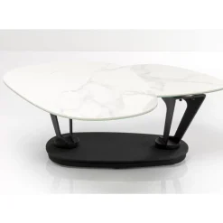 KARE Design Couchtisch Franklin Weis 150X58Cm- Tische