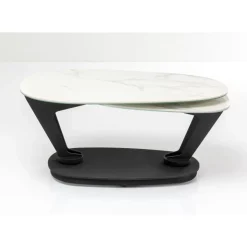 KARE Design Couchtisch Franklin Weis 150X58Cm- Tische