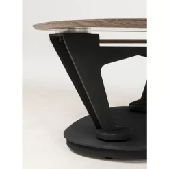 KARE Design Couchtisch Franklin Wood Walnuss 161X60Cm- Tische