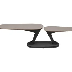 KARE Design Couchtisch Franklin Wood Walnuss 161X60Cm- Tische