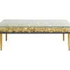 KARE Design Couchtisch Gold Flowers 120X60- Tische