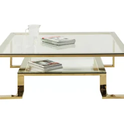 KARE Design Couchtisch Gold Rush 120X120Cm- Tische