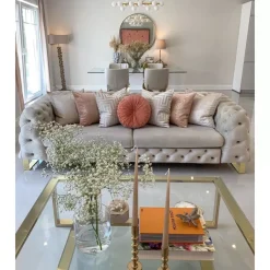 KARE Design Couchtisch Gold Rush 120X120Cm- Tische