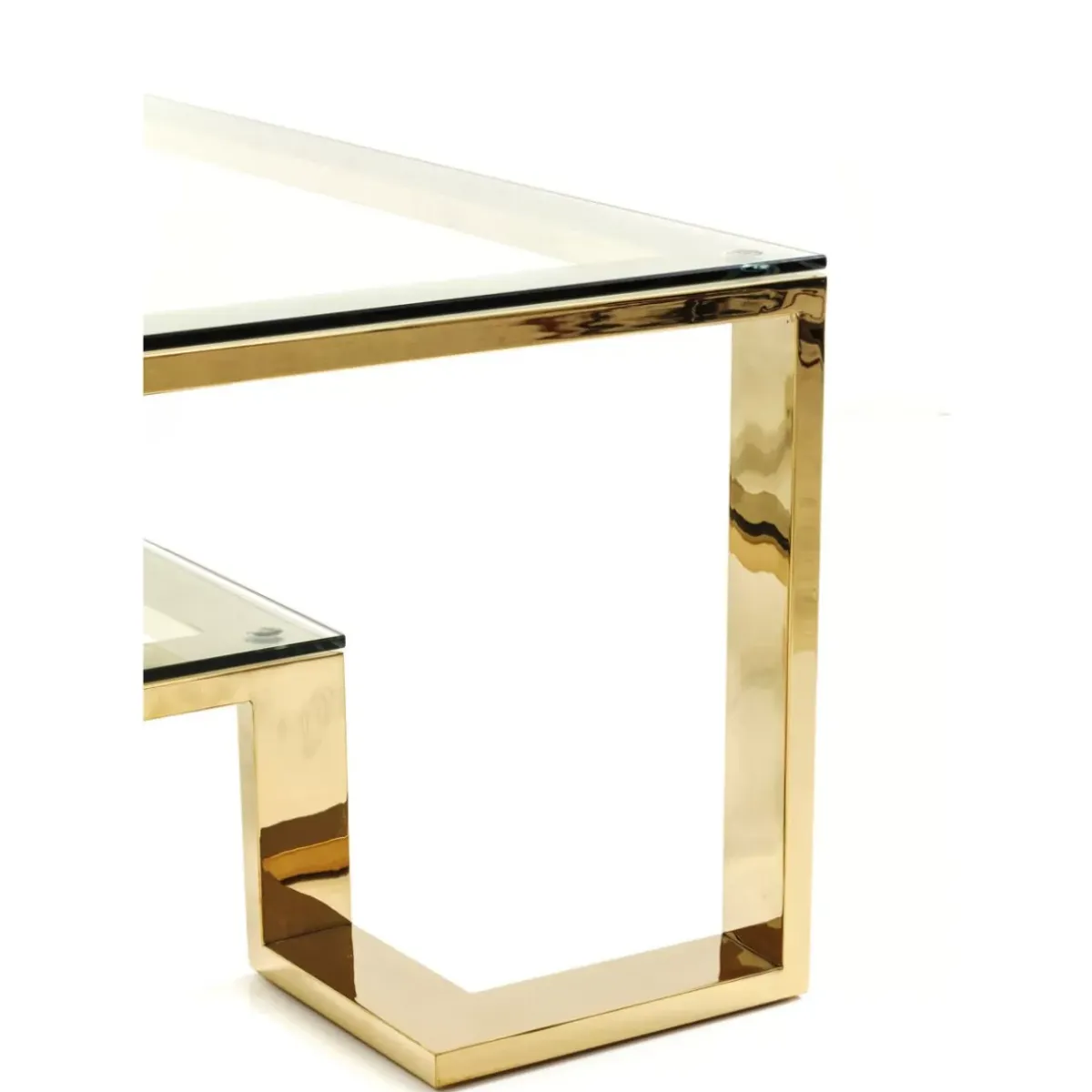 KARE Design Couchtisch Gold Rush 120X120Cm- Tische