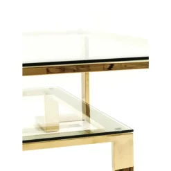 KARE Design Couchtisch Gold Rush 120X120Cm- Tische