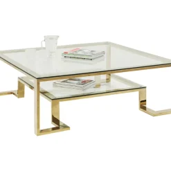 KARE Design Couchtisch Gold Rush 120X120Cm- Tische