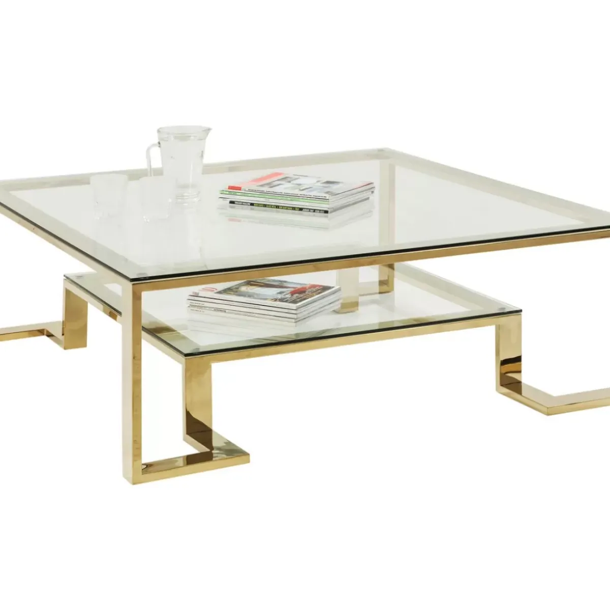 KARE Design Couchtisch Gold Rush 120X120Cm- Tische