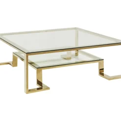 KARE Design Couchtisch Gold Rush 120X120Cm- Tische