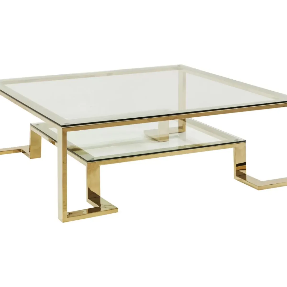 KARE Design Couchtisch Gold Rush 120X120Cm- Tische