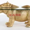 KARE Design Couchtisch Hippo O80Cm- Tische