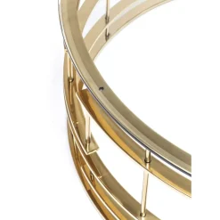 KARE Design Couchtisch Jupiter Gold O100Cm- Tische