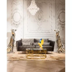 KARE Design Couchtisch Jupiter Gold O100Cm- Tische