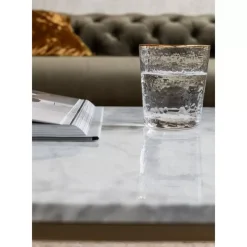 KARE Design Couchtisch Key West Gold 120X60- Tische