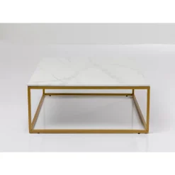 KARE Design Couchtisch Key West Gold 90X90Cm- Tische