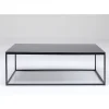 KARE Design Couchtisch Key West Schwarz 120X60Cm- Tische