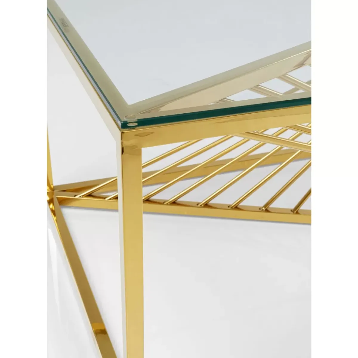 KARE Design Couchtisch Laser Gold 120X60- Tische
