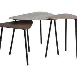 KARE Design Couchtisch Loft Triangle Vintage (3/Set)- Tische