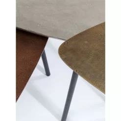 KARE Design Couchtisch Loft Triangle Vintage (3/Set)- Tische