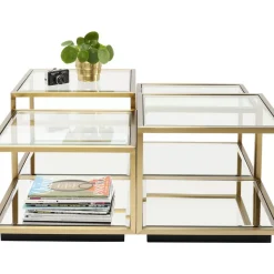 KARE Design Couchtisch Luigi Gold (4/Set)- Tische