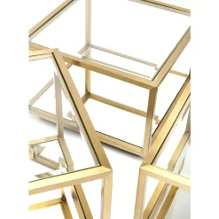 KARE Design Couchtisch Luigi Gold (4/Set)- Tische