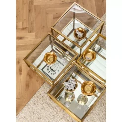 KARE Design Couchtisch Luigi Gold (4/Set)- Tische