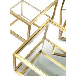 KARE Design Couchtisch Luigi Gold (4/Set)- Tische