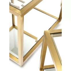 KARE Design Couchtisch Luigi Gold (4/Set)- Tische