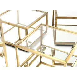 KARE Design Couchtisch Luigi Gold (4/Set)- Tische