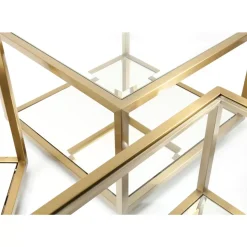 KARE Design Couchtisch Luigi Gold (4/Set)- Tische