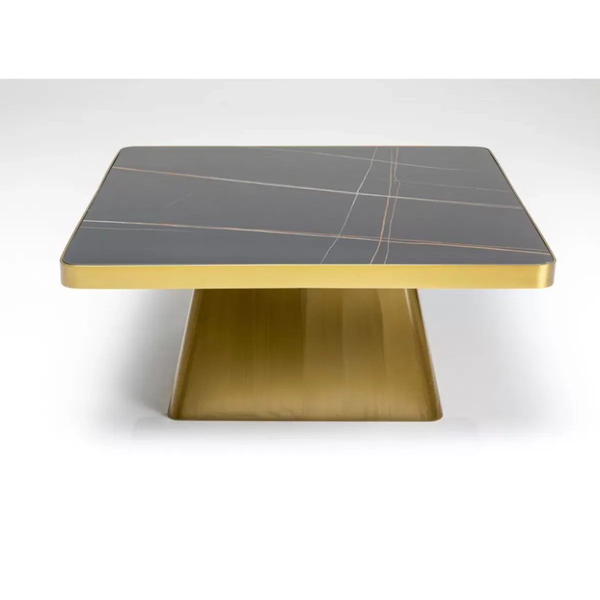 KARE Design Couchtisch Miler Gold 80X80Cm- Tische