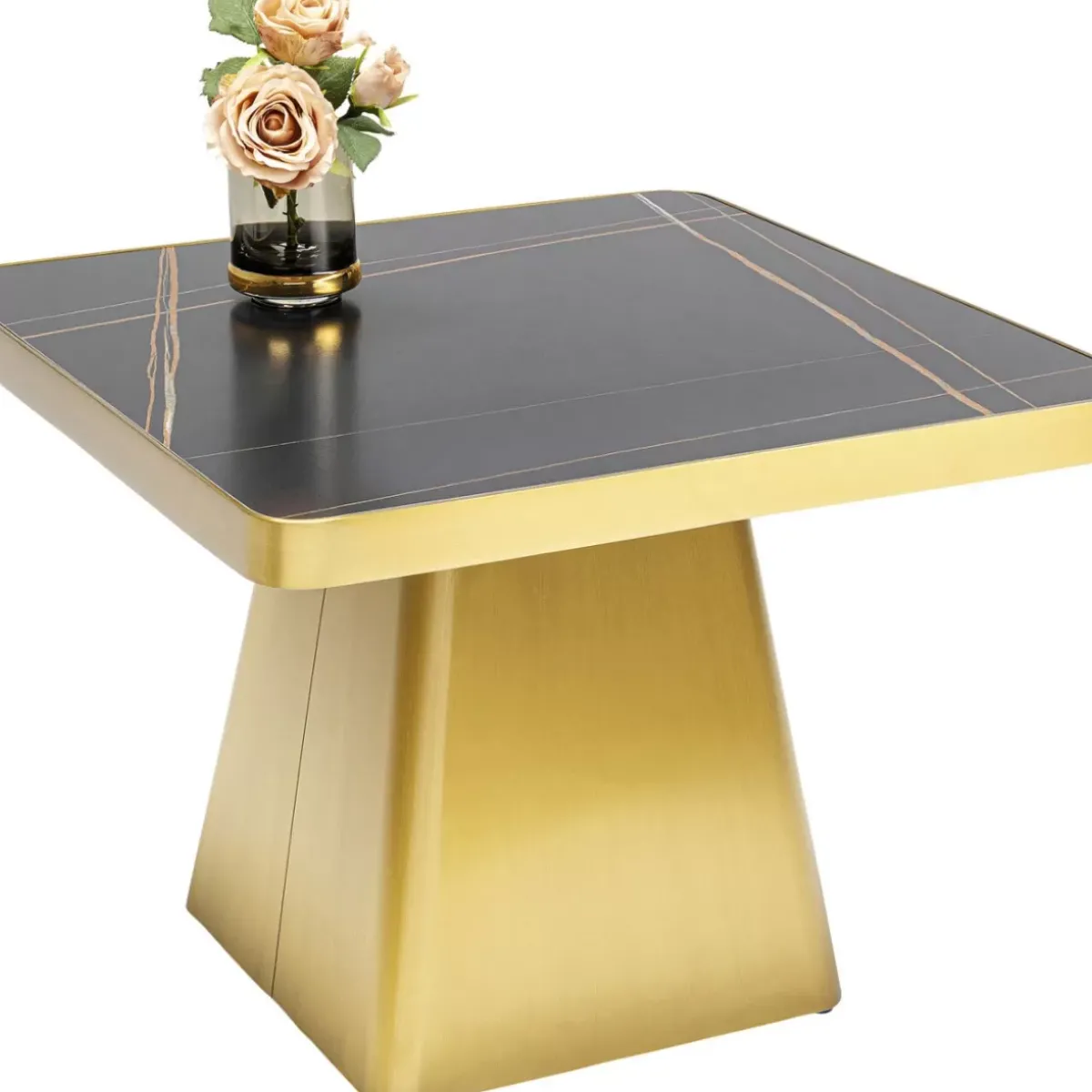 KARE Design Couchtisch Miler Gold 80X80Cm- Tische