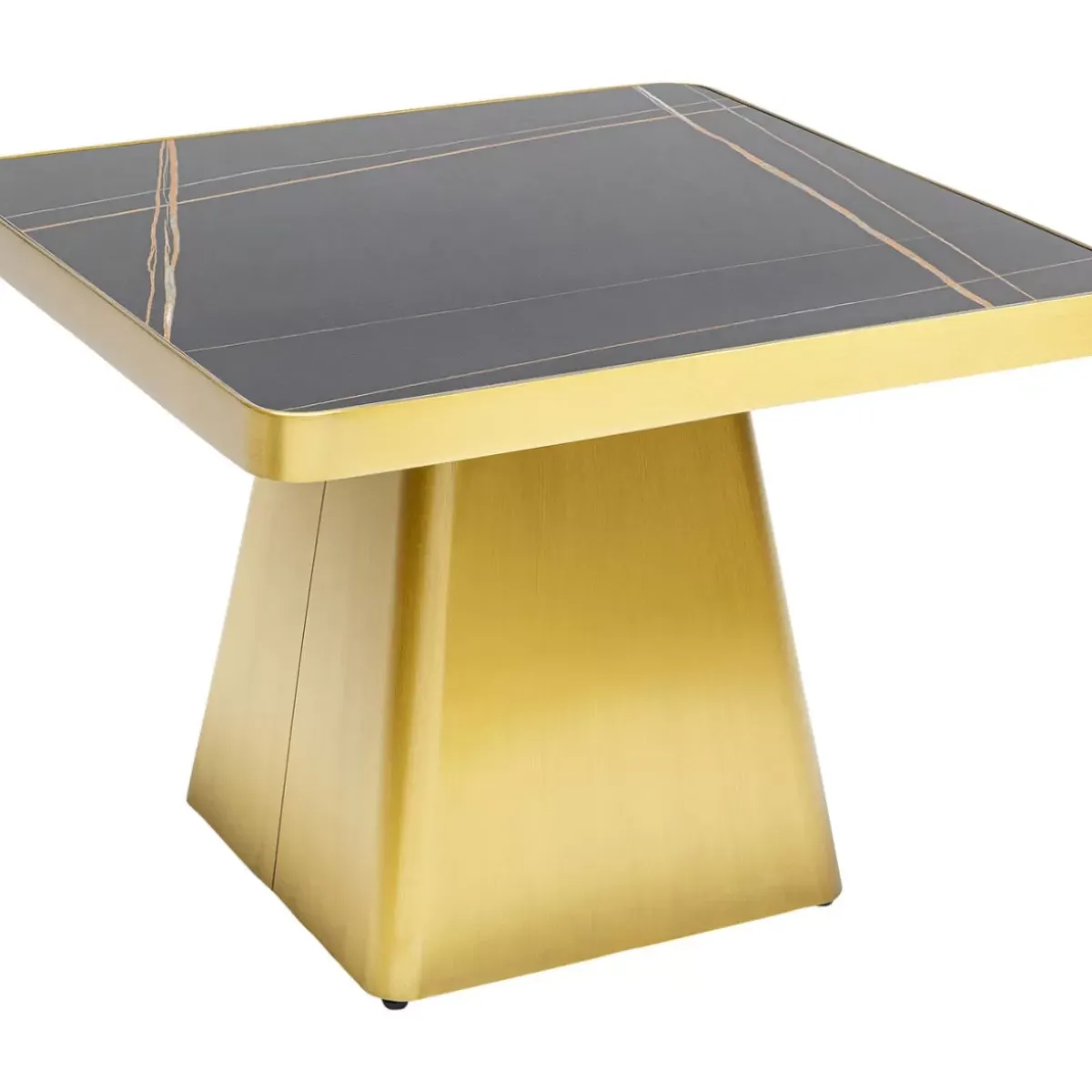 KARE Design Couchtisch Miler Gold 80X80Cm- Tische