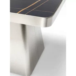 KARE Design Couchtisch Miler Silber 80X80Cm- Tische