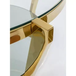 KARE Design Couchtisch Monocolo Gold O90- Tische